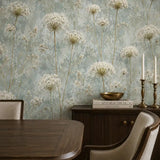 Wild Queen Anne’s Lace Botanical Wallpaper