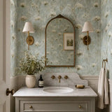 Wild Queen Anne’s Lace Botanical Wallpaper