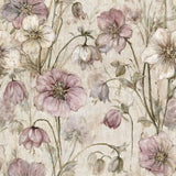 Dusky Hellebore Botanical Wallpaper