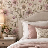 Dusky Hellebore Botanical Wallpaper