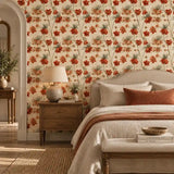 Painterly Fritillaria Botanical Wallpaper