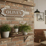Personalized Rustic Family Name Wooden Wall Sign – Custom Home Decor