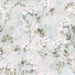 Misty Blossom – Soft Pastel Floral Wallpaper	Wall Gift Style