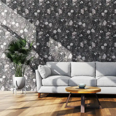 Midnight Garden – Dark Floral Wallpaper