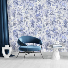 Lavender Whisper – Vintage Floral Wallpaper