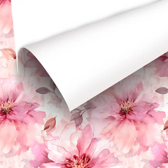 Blush Bloom – Watercolor Floral Wallpaper