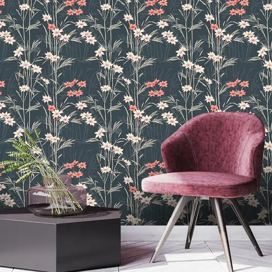 Japanese Bamboo Blossom Wallpaper