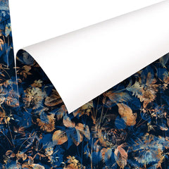 Midnight Flora – Navy Wallpaper