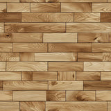 Wood Plank Wallpaper – Rustic Peel-and-Stick Bedroom Living Room Design