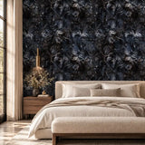 Moody Floral Still Life Wallpaper – Dark Peel-and-Stick Bedroom Accent Wall
