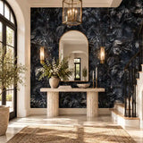 Moody Floral Still Life Wallpaper – Dark Peel-and-Stick Bedroom Accent Wall