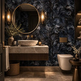 Moody Floral Still Life Wallpaper – Dark Peel-and-Stick Bedroom Accent Wall