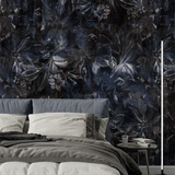 Moody Floral Still Life Wallpaper – Dark Peel-and-Stick Bedroom Accent Wall