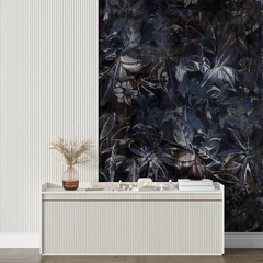 Moody Floral Still Life Wallpaper – Dark Peel-and-Stick Bedroom Accent Wall