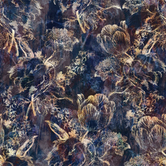 Luxury Dark Floral Wallpaper – Moody Peel-and-Stick Bedroom Accent Wall Design