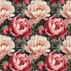 Pink Peony Floral Wallpaper – Romantic Peel-and-Stick Bedroom Living Room Design