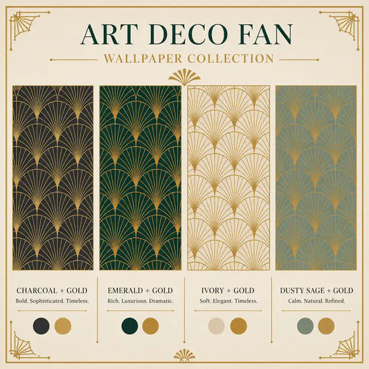 Art Deco Fan Wallpaper Collection
