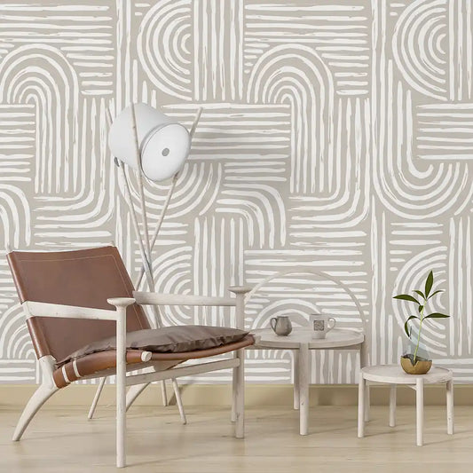 Minimal Arch Line Wallpaper
