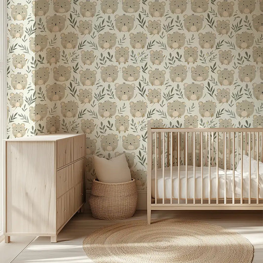 Cute Quokka Pattern Soft Boho Nursery Design