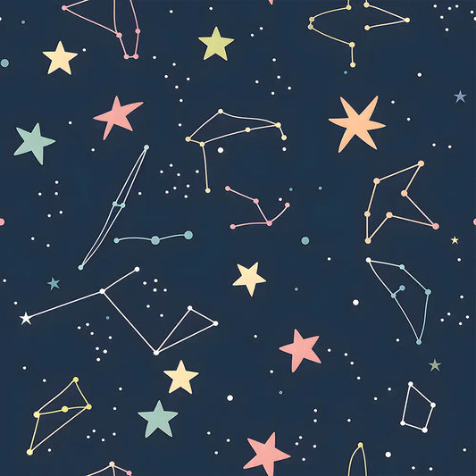 Space Nursery Wall Design