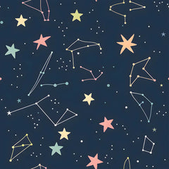 Space Nursery Wall Design