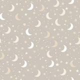 Moon and Stars Nursery Wallpaper – Dreamy Peel-and-Stick Kids Room Removable Design