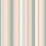 Neutral Stripe Wallpaper – Classic Peel-and-Stick Bedroom Nursery Design