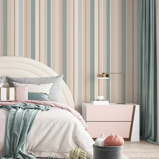 Neutral Stripe Wallpaper