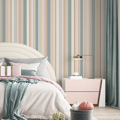 Neutral Stripe Wallpaper