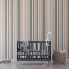 Neutral Stripe Wallpaper
