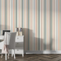 Neutral Stripe Wallpaper
