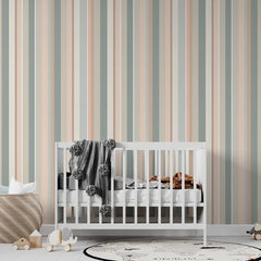 Neutral Stripe Wallpaper