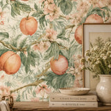 Blush Peach Blossom Wallpaper