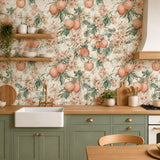 Blush Peach Blossom Wallpaper