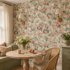 Blush Peach Blossom Wallpaper