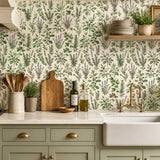 French Herb Garden Wallpaper
