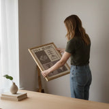 Comfortable neutral folk botanical minimalist art poster sticker adds calm sophistication.
