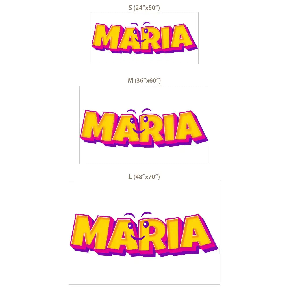 Custom Name Sticker for your bedroom to add a personal touch.