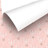 Dreamy air balloons sky nursery wallpaper, beautiful wall sticker.