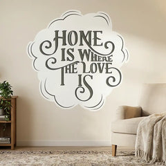 Quote Wall Art Decal – Inspirational Bedroom Office Removable Sticker
