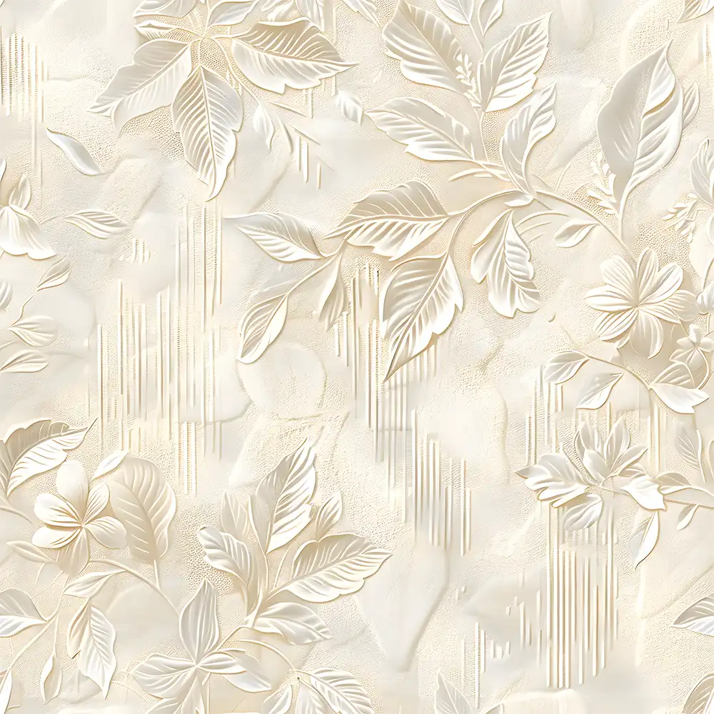 Enhance your room with luxury botanical relief wall mural sticker for wall decor.