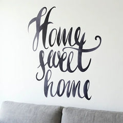 Home Decor Wall Decal – Living Room Entryway Removable Sticker